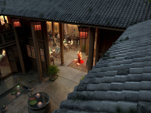 courtyard 3D Model