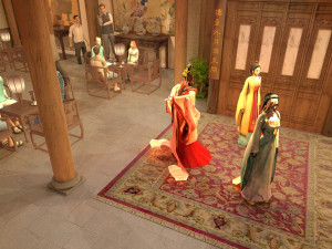 courtyard 3D मॉडल