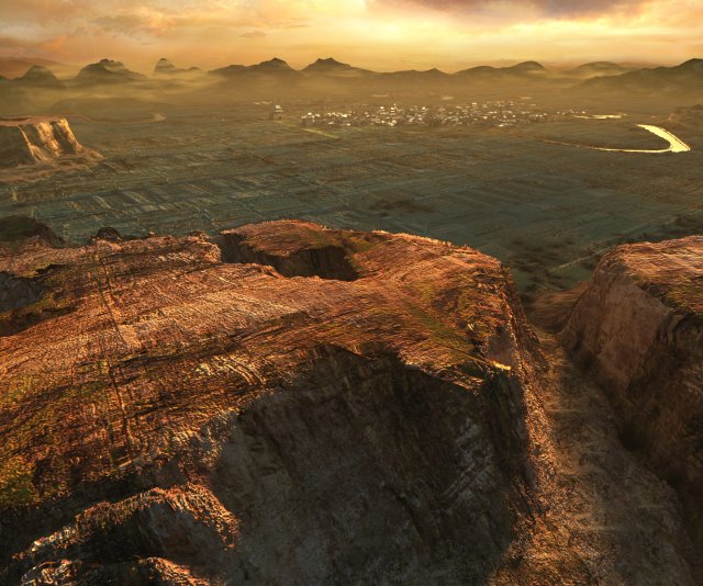 cliff 3D Модель .c4d .max .obj .3ds .fbx .stl .blend 