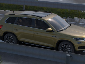 4x4 skoda 3D Модель
