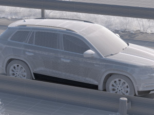 4x4 skoda 3D Модель