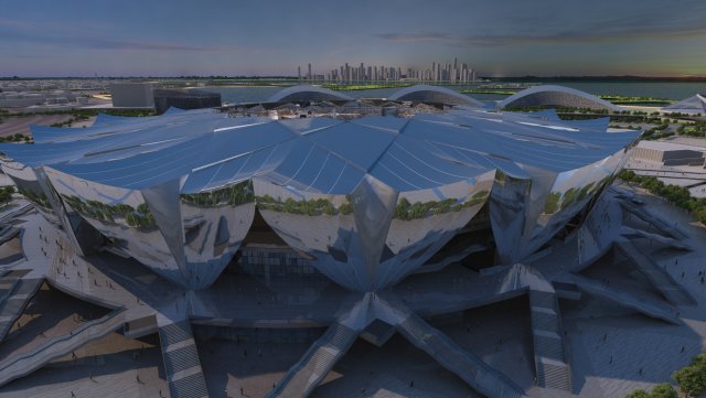 football field 3D Model .c4d .max .obj .3ds .fbx .stl .blend 