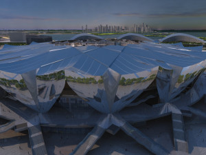 football field 3D Model