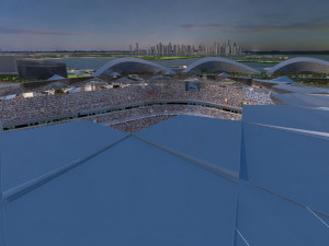 football field 3D Model