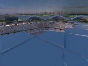 football field 3D Model