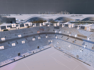 football field 3D Model
