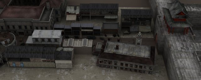 old building Modelo 3D .c4d .max .obj .3ds .fbx .stl .blend