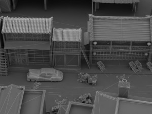 old building Modelo 3D
