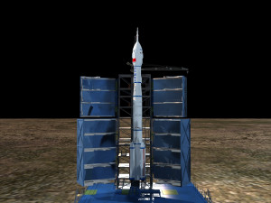 rocket 3D Модель