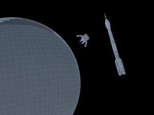 rocket 3D Model