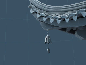 wind chimes 3D Model