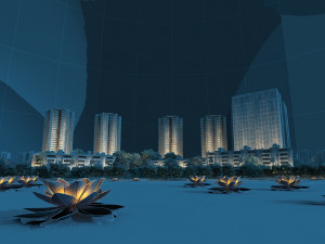 lake view 3D Model