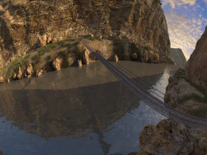 yellow river 3D Model