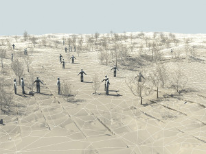 planting trees Modèle 3D