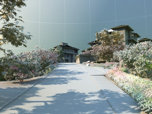 villa 3D Modell