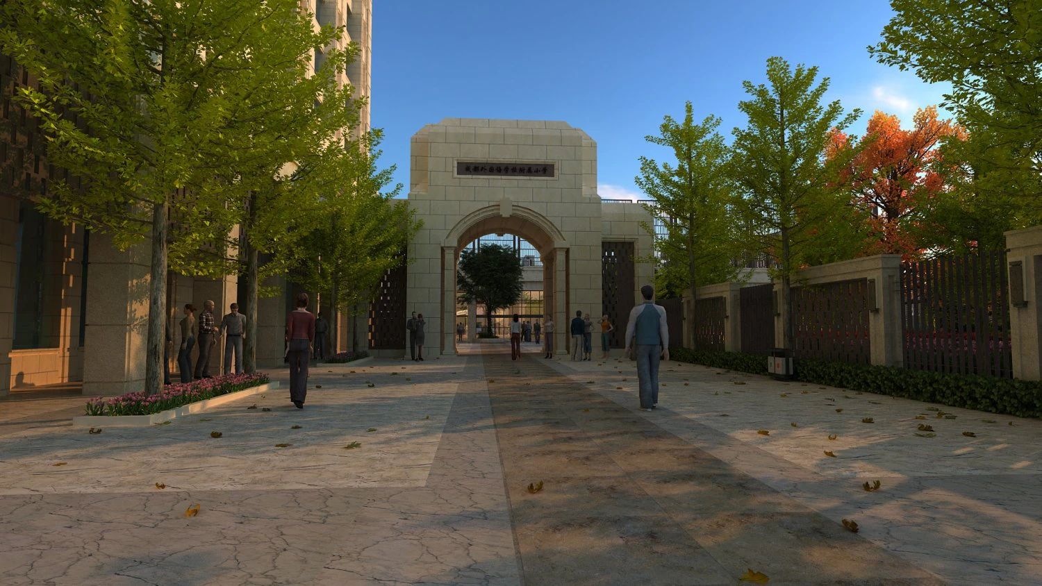 school 3D Model .c4d .max .obj .3ds .fbx .stl .blend 