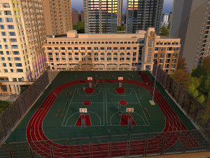 school Model 3D