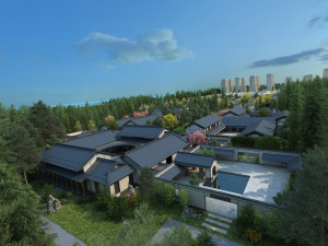 villa 3Dモデル