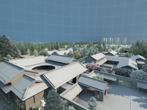 villa 3Dモデル