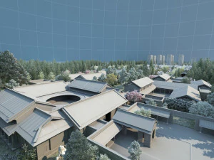 villa 3D Model
