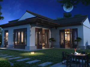 villa 3D Model