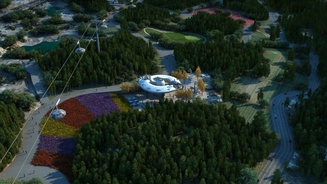 valley 3D Модель .c4d .max .obj .3ds .fbx .stl .blend 