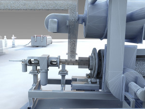 water plant equipment Model 3D