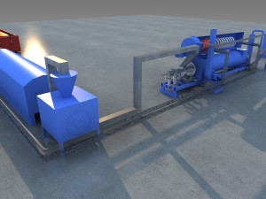 water plant equipment 3D Model