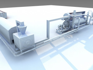 water plant equipment 3D Model