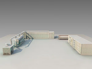 water plant equipment 3D Model