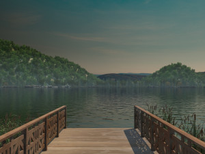 lakeside 3D Model