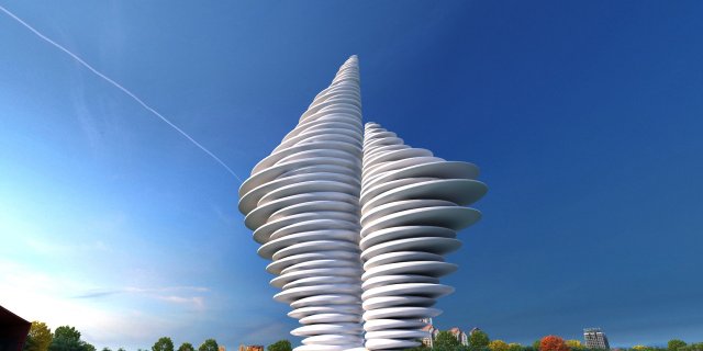 city building 3Dモデル .c4d .max .obj .3ds .fbx .stl .blend 