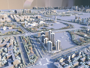 city building 3Dモデル