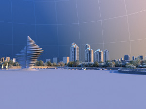 city building 3Dモデル