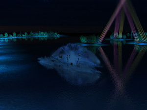 city neon 3D Model