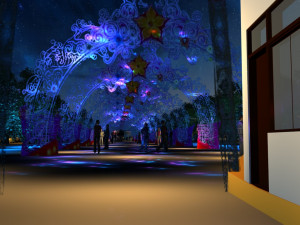 city neon 3Dモデル