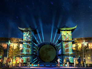 city neon 3D Model