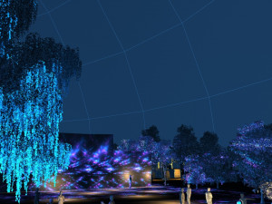 city neon 3Dモデル