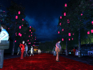 city neon 3D 모델