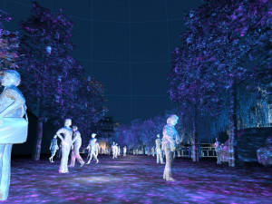 city neon 3D 모델