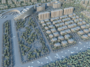 small town 3D Model