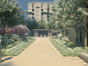 small town 3D Model