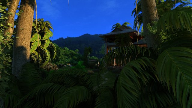 mountain village hotel 3D Model .c4d .max .obj .3ds .fbx .stl .blend 