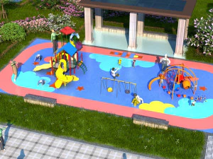 childrens toy facilities 3D Model