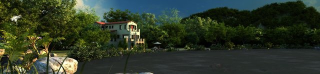 villa 3D मॉडल .c4d .max .obj .3ds .fbx .stl .blend 