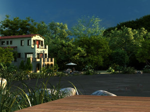villa 3D मॉडल