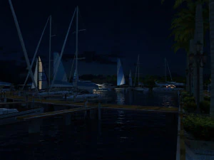 harbor 3D Model