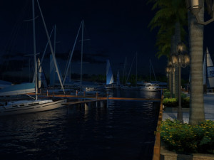harbor 3D Model