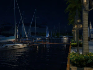 harbor 3D Model