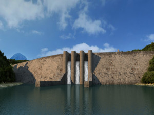 dam 3Dモデル